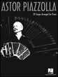 Astor Piazzolla piano sheet music cover